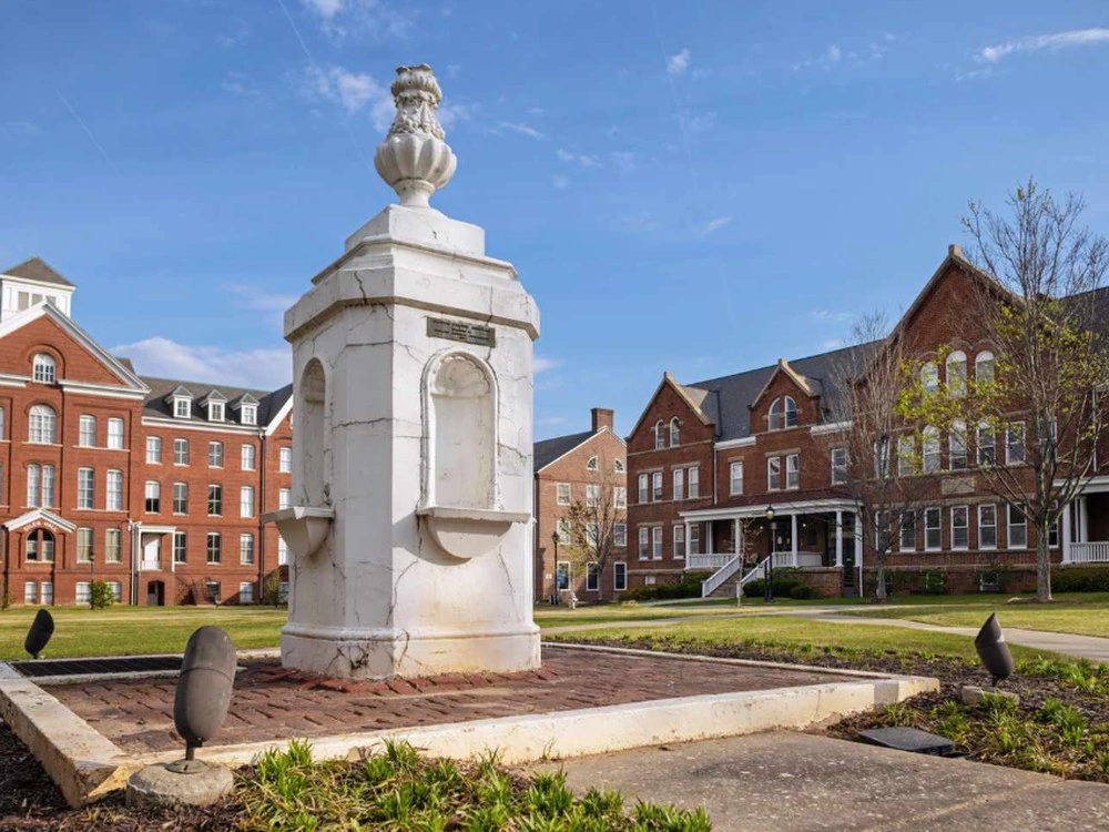 University campus buildings